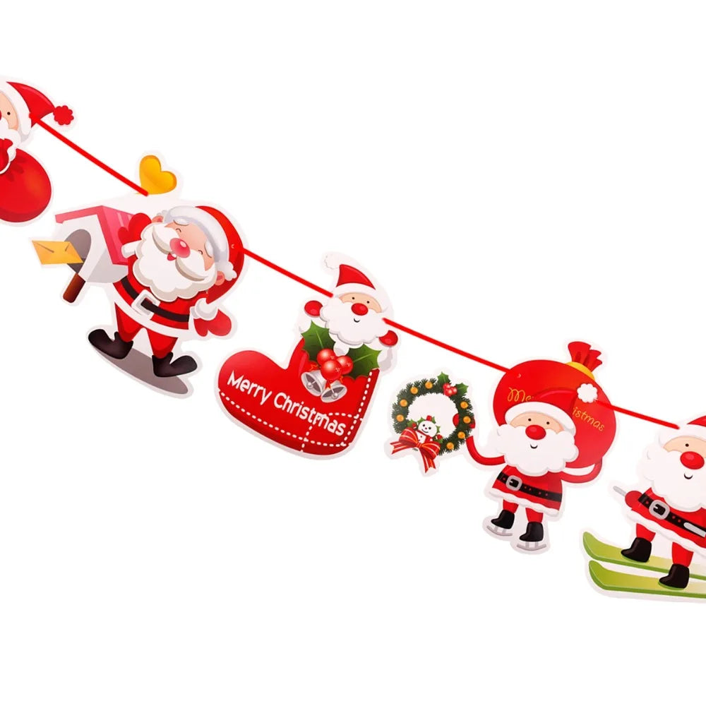 Christmas Banner Garland – Merry Christmas Decoration for Home, Navidad & Noel Décor 2025/2026