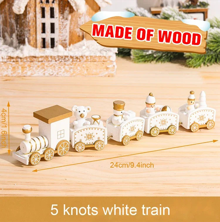 Christmas Train Ornament – 2025 Xmas & New Year Décor