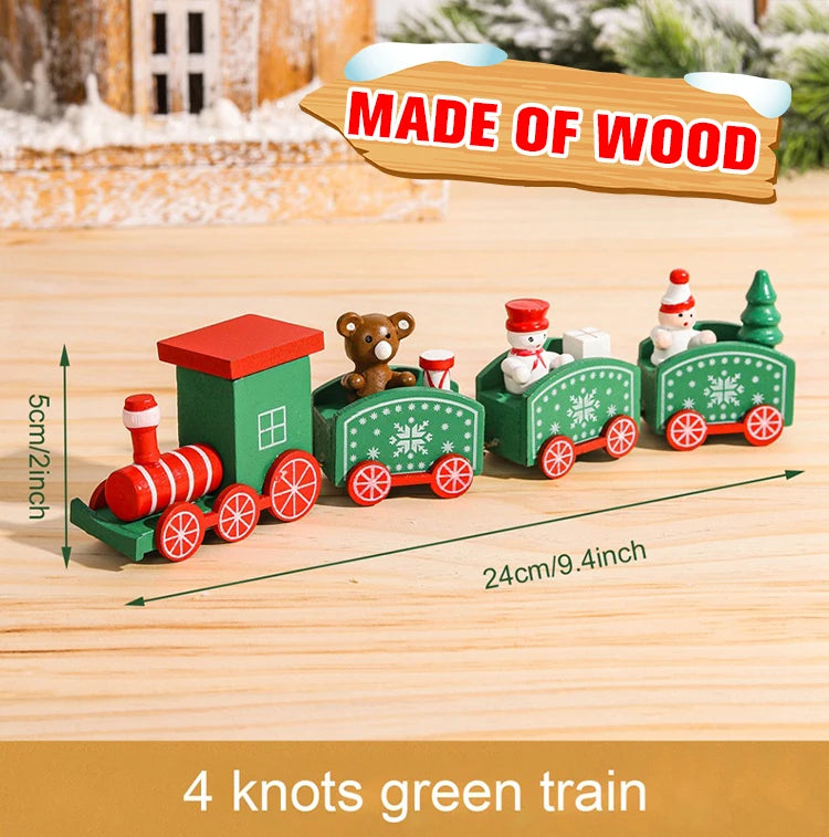 Christmas Train Ornament – 2025 Xmas & New Year Décor
