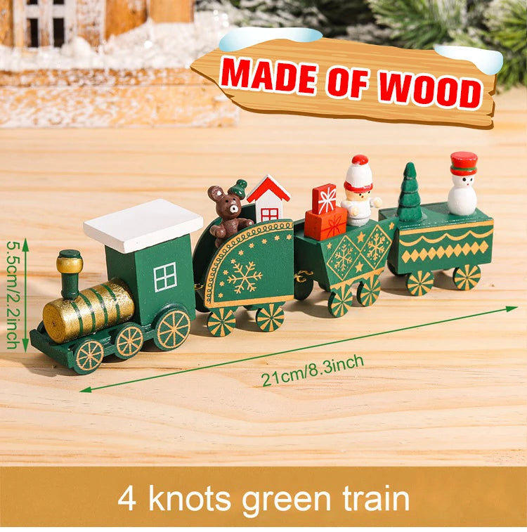 Christmas Train Ornament – 2025 Xmas & New Year Décor