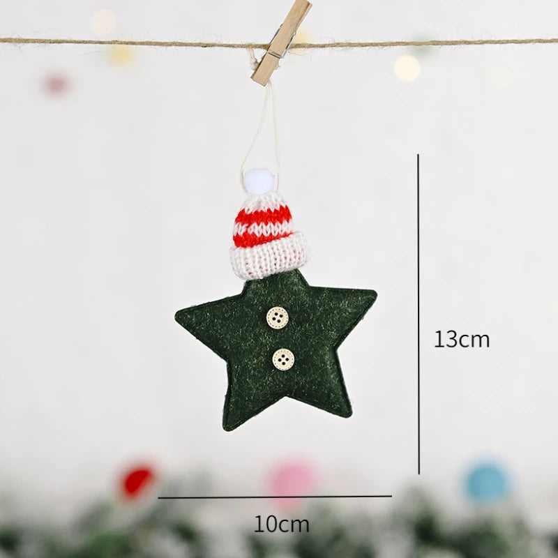 Shimmering Red Star Christmas Ornaments – DIY Tree Decorations & Holiday Home Accents