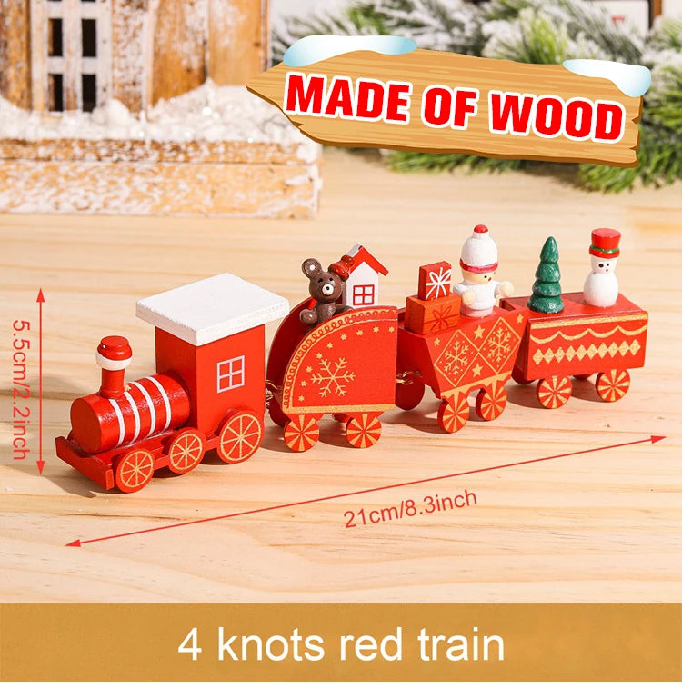 Christmas Train Ornament – 2025 Xmas & New Year Décor