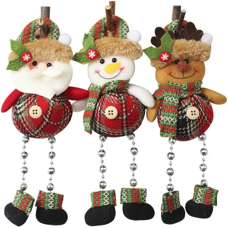Christmas Train Wooden Ornament – Merry Christmas Decoration for Home & Holiday Décor 2024/2025