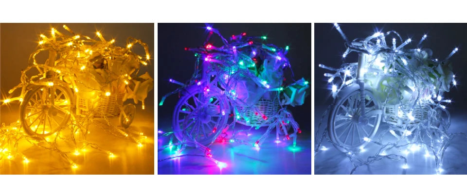 Christmas LED Fairy String Lights for Home & Garden