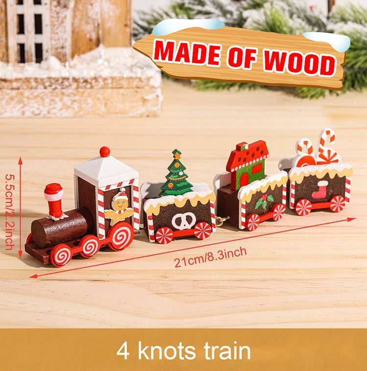 Christmas Train Ornament – 2025 Xmas & New Year Décor