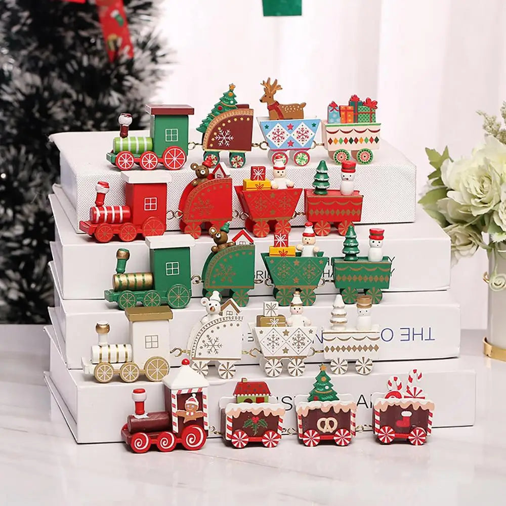 Christmas Train Ornament – 2025 Xmas & New Year Décor