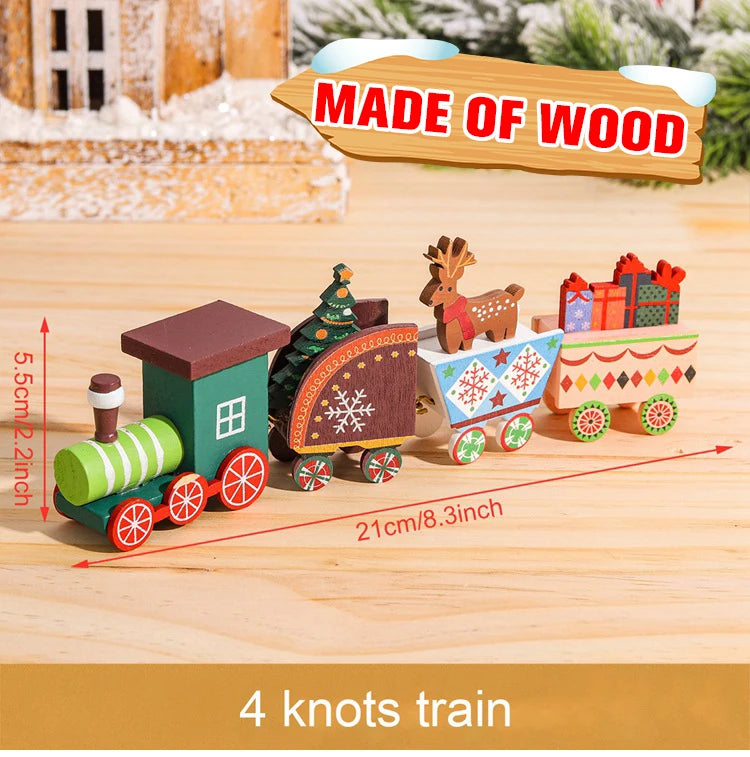 Christmas Train Ornament – 2025 Xmas & New Year Décor