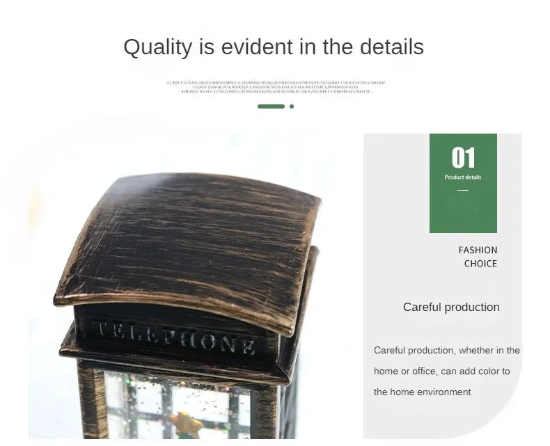 Santa Claus Crystal Wind Lights – Christmas Party Décor