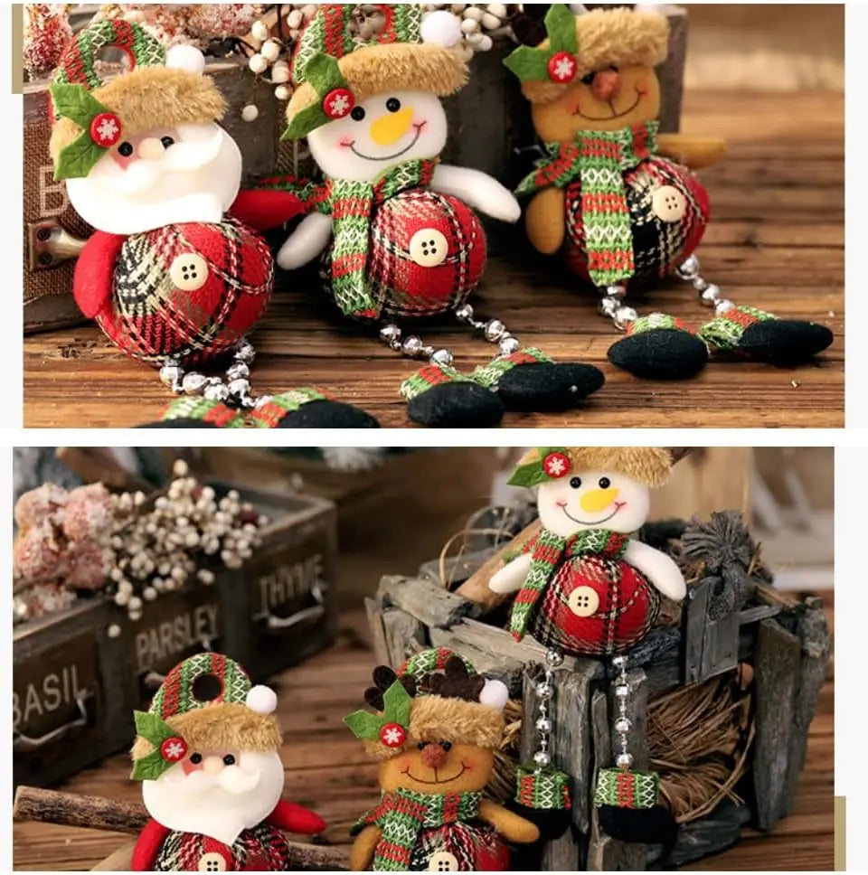 Christmas Train Wooden Ornament – Merry Christmas Decoration for Home & Holiday Décor 2024/2025