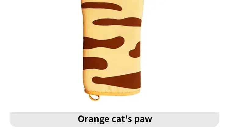 Cat Paw Oven Gloves – Heat Resistant Baking Mitts