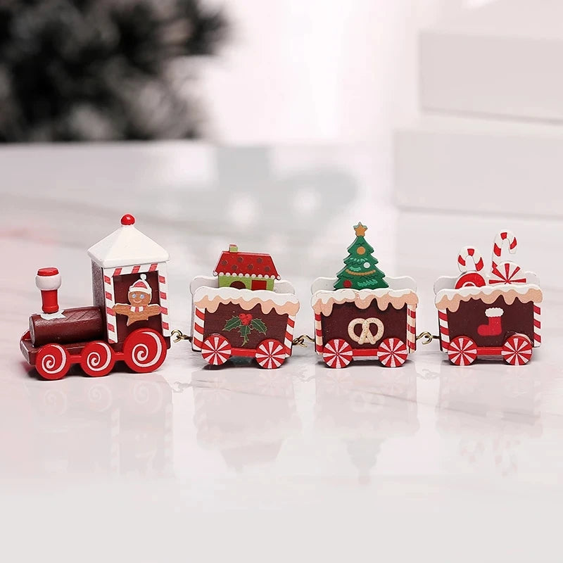 Christmas Train Ornament – 2025 Xmas & New Year Décor