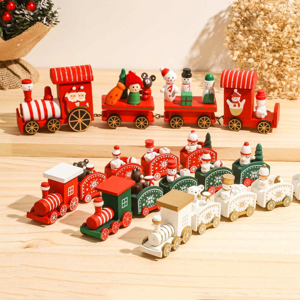 Christmas Train Ornament – 2025 Xmas & New Year Décor