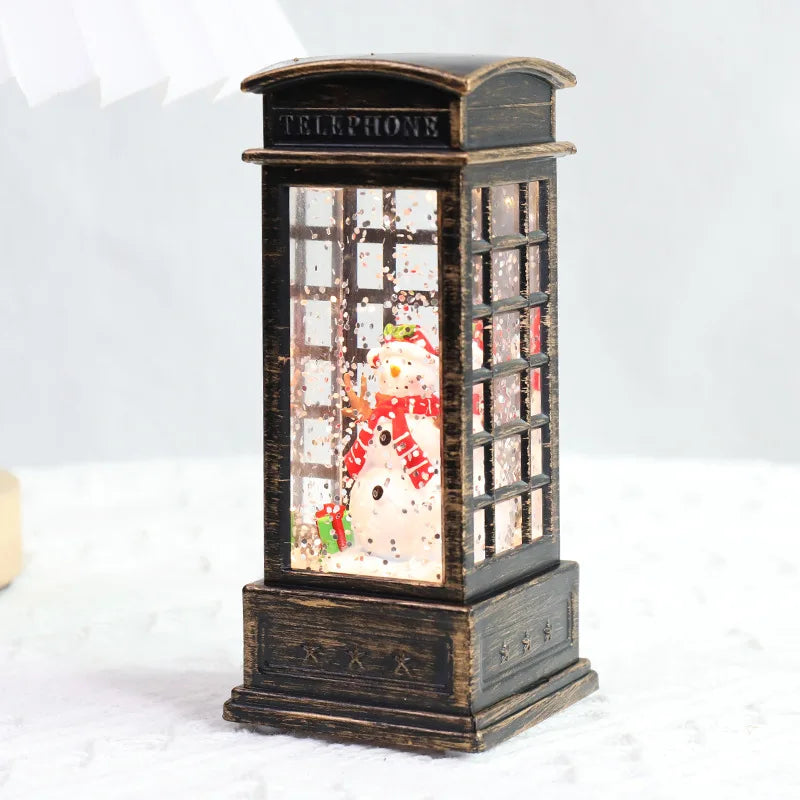 Santa Claus Crystal Wind Lights – Christmas Party Décor