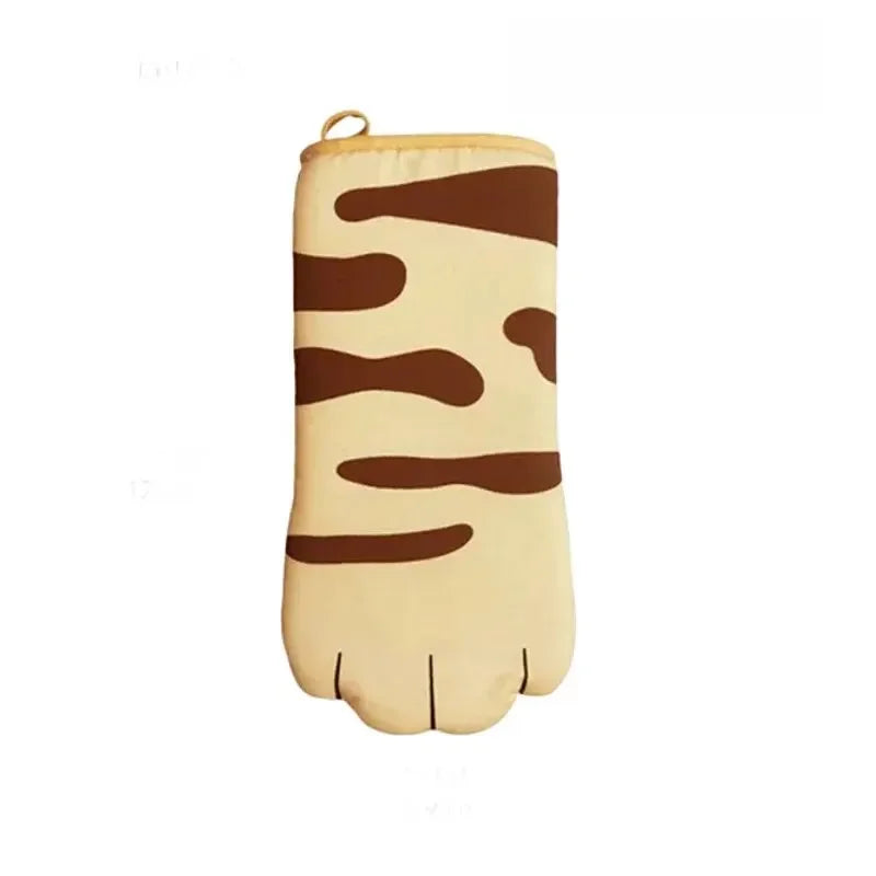 Cat Paw Oven Gloves – Heat Resistant Baking Mitts