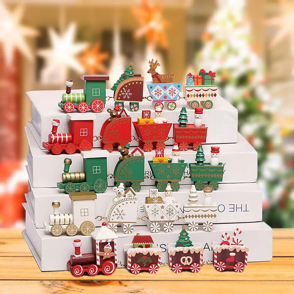 Christmas Train Ornament – 2025 Xmas & New Year Décor