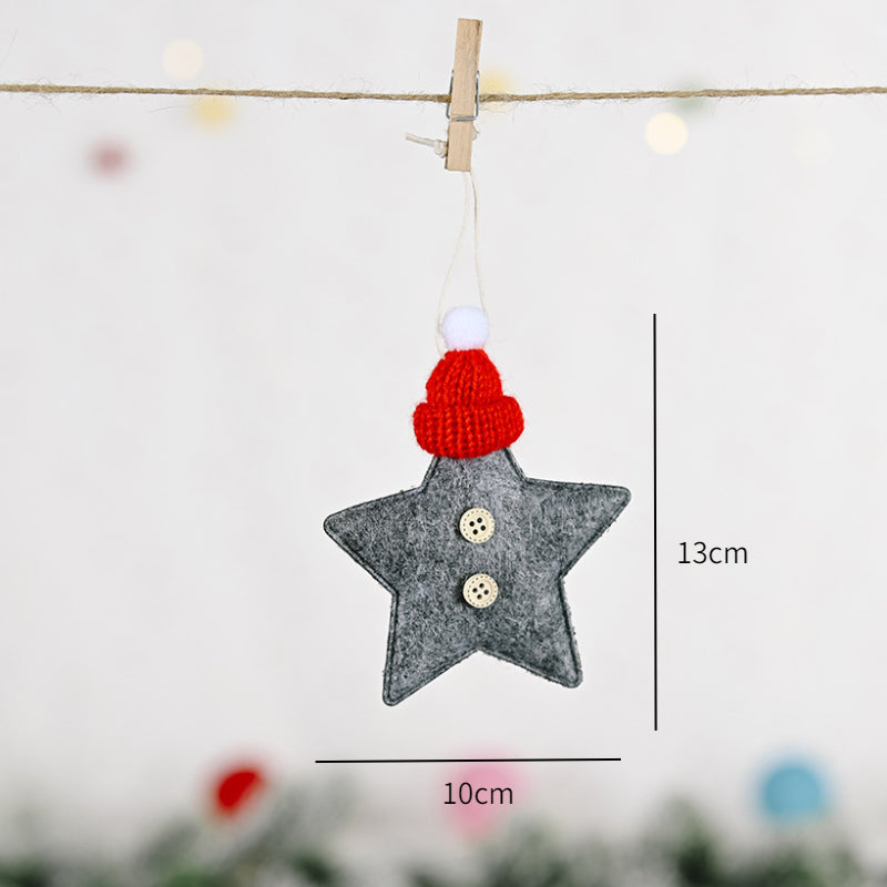 Shimmering Red Star Christmas Ornaments – DIY Tree Decorations & Holiday Home Accents