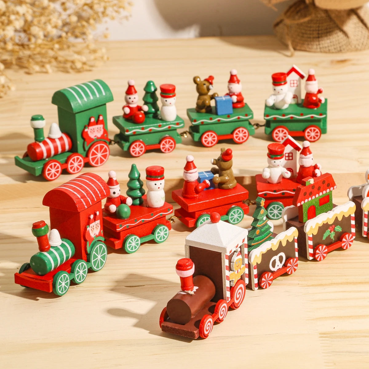 Christmas Train Ornament – 2025 Xmas & New Year Décor