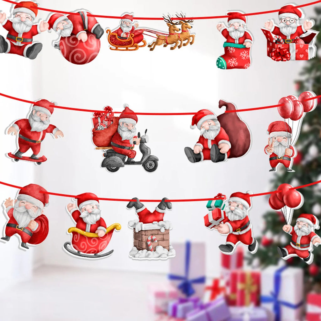 Christmas Banner Garland – Merry Christmas Decoration for Home, Navidad & Noel Décor 2025/2026