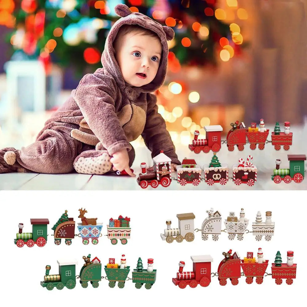 Christmas Train Ornament – 2025 Xmas & New Year Décor