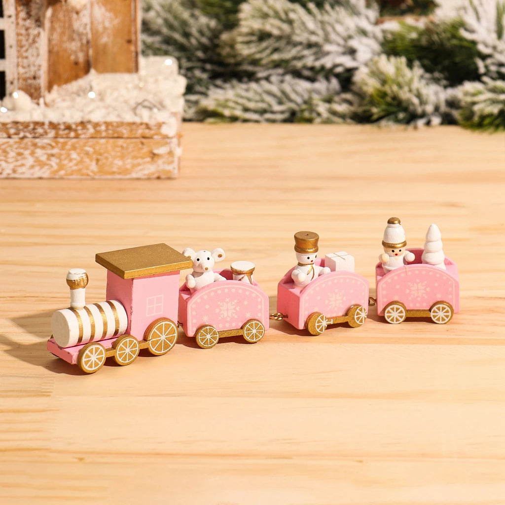 Christmas Train Ornament – 2025 Xmas & New Year Décor