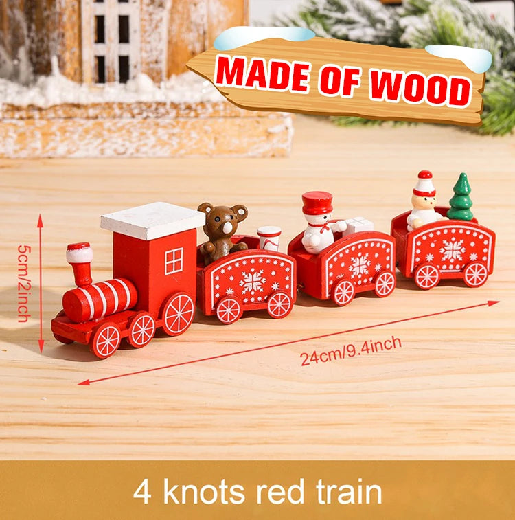 Christmas Train Ornament – 2025 Xmas & New Year Décor