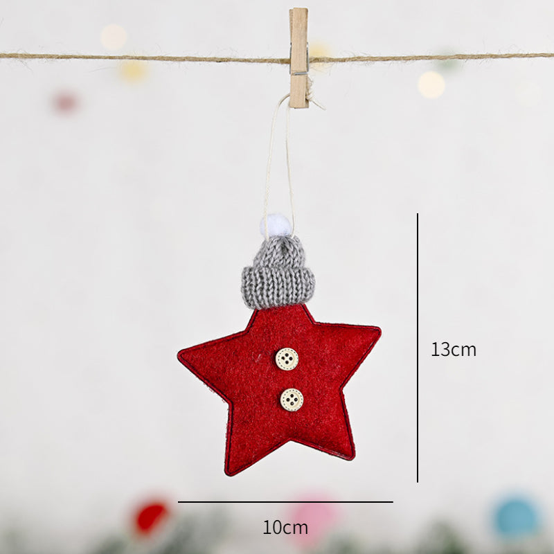 Shimmering Red Star Christmas Ornaments – DIY Tree Decorations & Holiday Home Accents