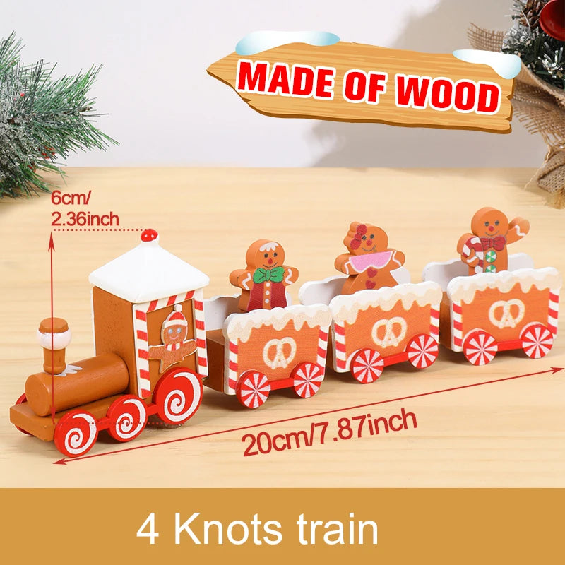 Christmas Train Ornament – 2025 Xmas & New Year Décor