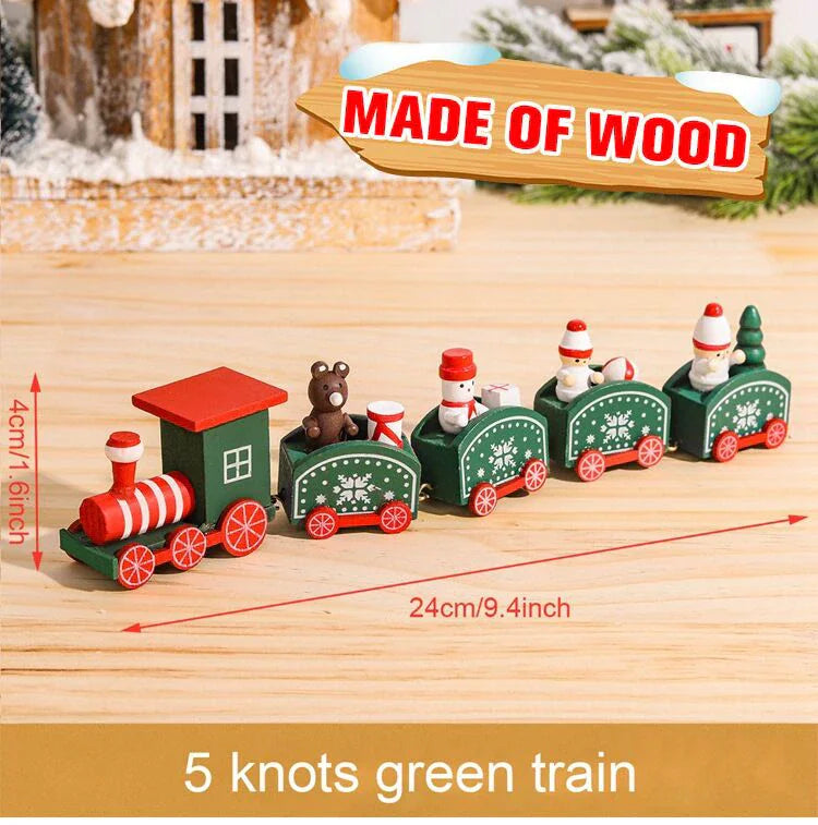 Christmas Train Ornament – 2025 Xmas & New Year Décor